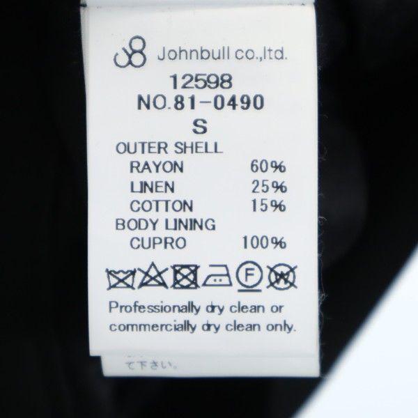 unused Johnbull Embroidery Blouson S black Rayon Men's Used