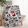 Betty Boop Print Blanket - Soft & Comfortable, for Bedroom, Travel, Sofa, Home Decoration - Birthday Christmas Gift for Friend