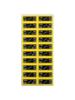 Clear Number Weight Labels for Fitness Gear Easy Application and Removal