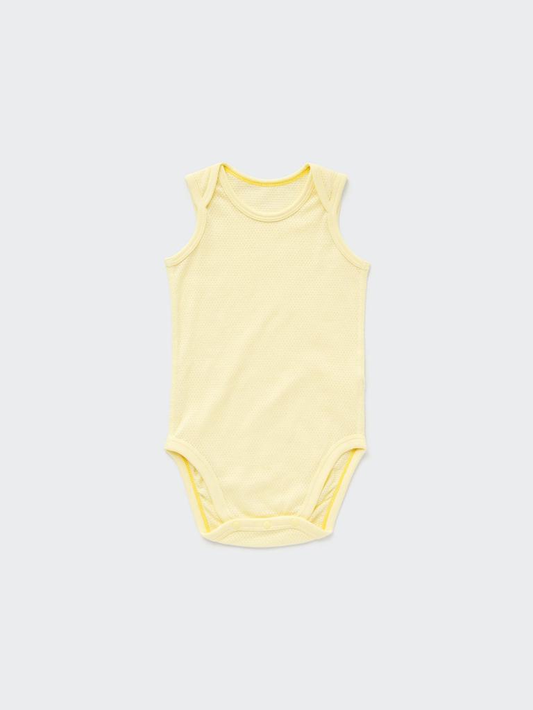 Uniqlo Japan Cotton Mesh Body Suit  Sleeveless 