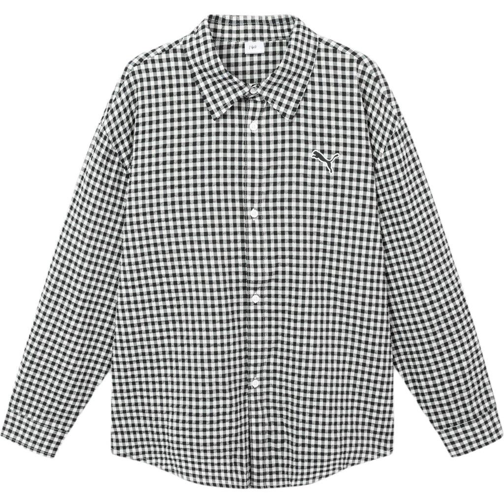 PUMA Unisex Casual Shirts Lapel Thin 353226102201