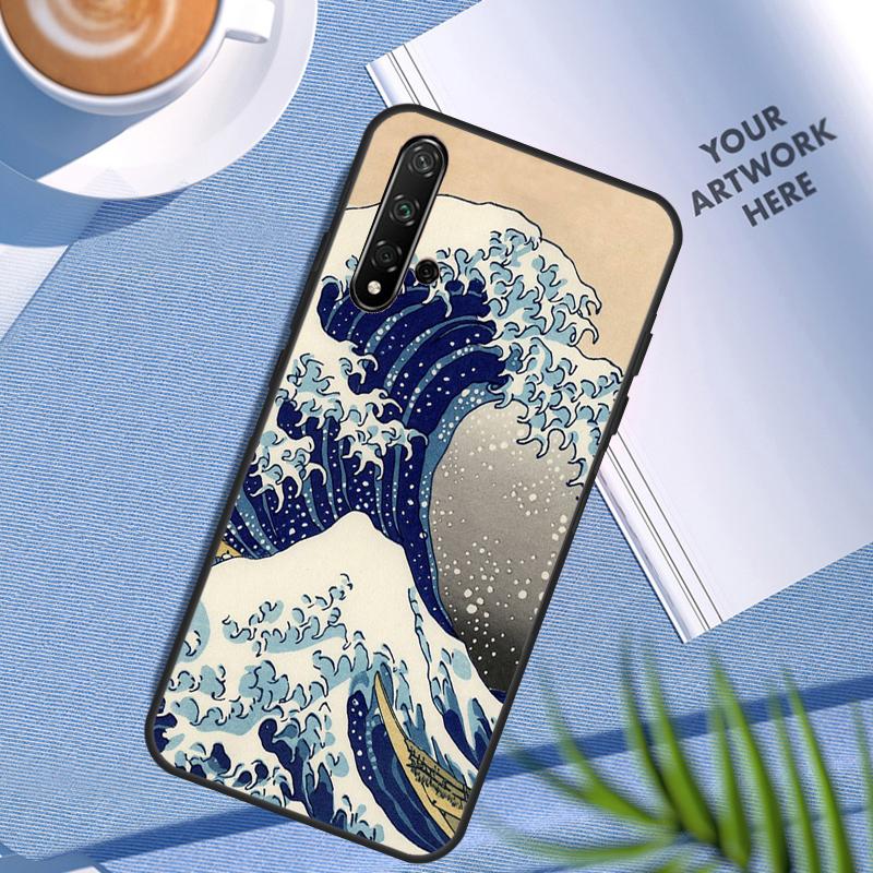 Great Wave Off Kanagawa Japan For Huawei Nova 3i 7i 8i 11 12i 10 9 SE Y60 Y61 Y70 Y72 Y73 Y90 Y91 P20 P30 Pro P40 Lite Case