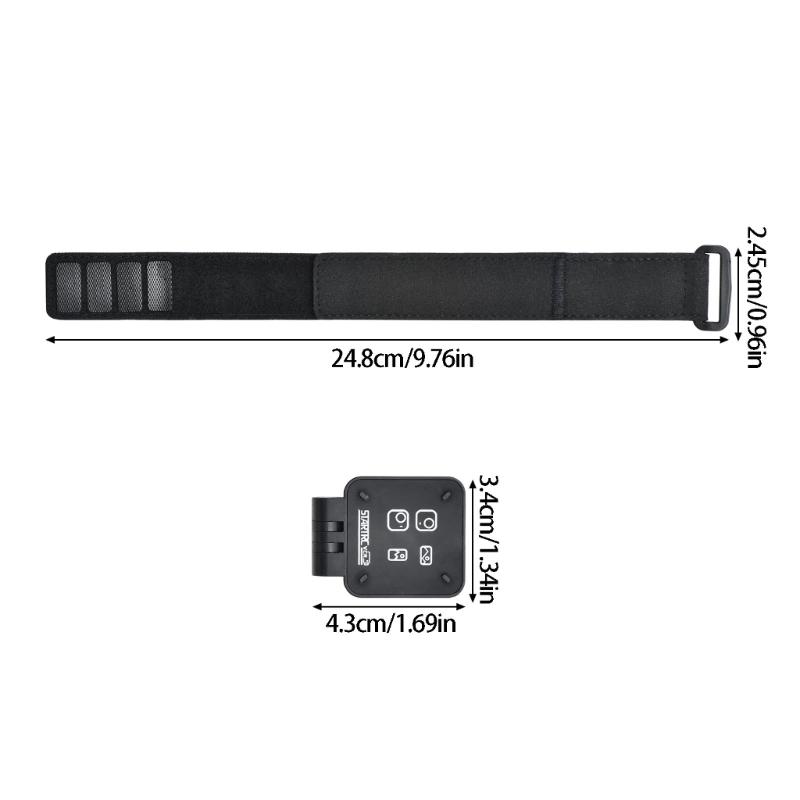 Adjustable Magnetic Wristband Bracket Support For GO Ultra Action Cameras Stand Strap & Silicone Cover for Travel