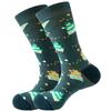 AB New Fashion Socks for Men and Women Colorful Cartoon Animal Cotton Sock Hip Hop Funny Plant Mushroom Bird Stocking
