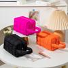 Portable Large Capacity Makeup Organizer With Polyester Material For Home Use