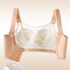 Underwear Summer Thin Strapless Anti Glare Lace Bra Breathable Full Cup Bra No Steel Ring Bra