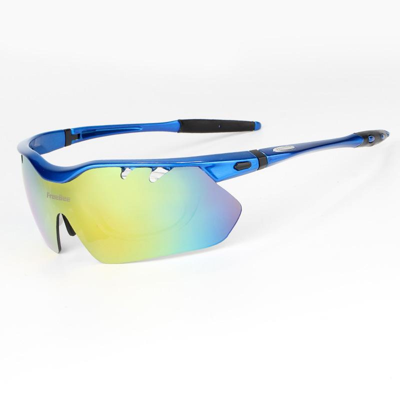 Polarized Riding Glasses Mountain Bike Goggles Outdoor Sunglasses 5 Lens Set Goggles