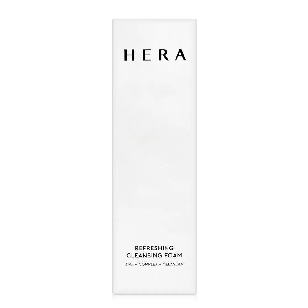 Hera Refreshing Cleansing Foam 160g Melasolve Renewal Deep Cleansing Hypoallergenic Bubble Facial Cleanser