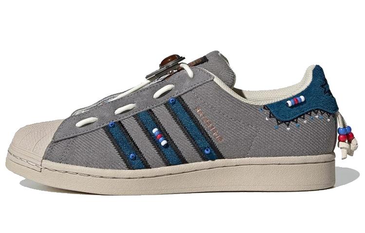 Superstar Street Folk x Superstar Adidas Originals Laceless Navajo Culture S29064 35.5
