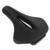 Bike Saddle Breathable Shock Absorbing Waterproof Soft Memory Foam Padded Bicycle Cushion with Tail Light