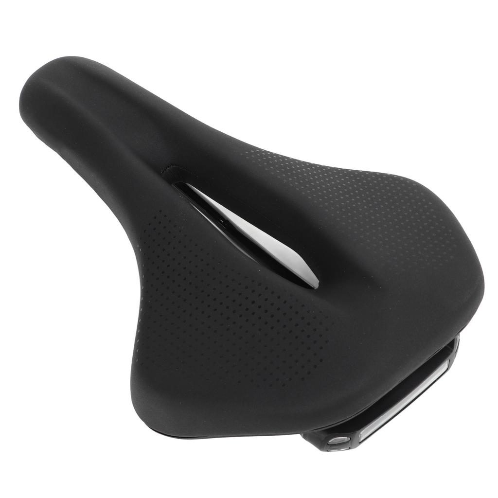 Bike Saddle Breathable Shock Absorbing Waterproof Soft Memory Foam Padded Bicycle Cushion with Tail Light