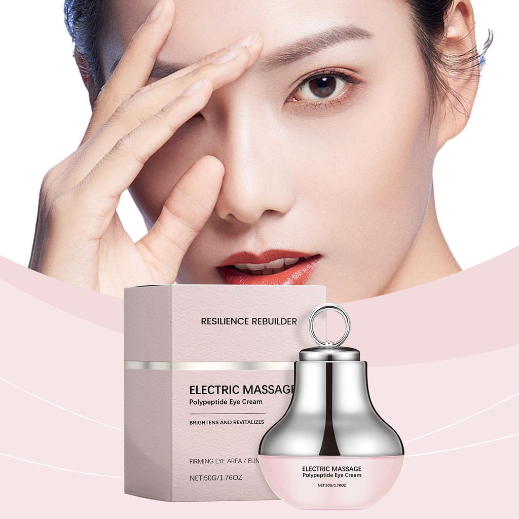 JAYSUING Electric Eye Cream - Firming & Moisturizing Eye Massage Cream for Dark Circles, Fine Lines, Wrinkles, Under Eye Care