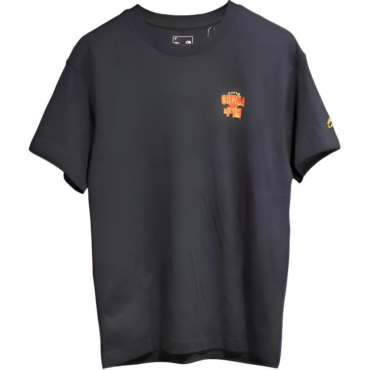 

Li-Ning Летняя Повседневная Спортивная Футболка с Круглым Вырезом для Мужчин Топы Черный AHSUC45-2 3XL