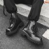 Popular men's Martin boots 2025 spring and autumn locomotive short boots British platform tooling boots 32056-J