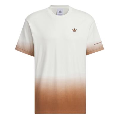 adidas Originals Valentines Day Logo Round Neck Loose Fit Short Sleeve T-Shirt Men T-Shirts White KB1921