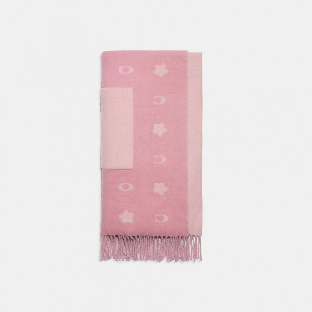 

Объемный кашне Coach Coach Stars с карманами