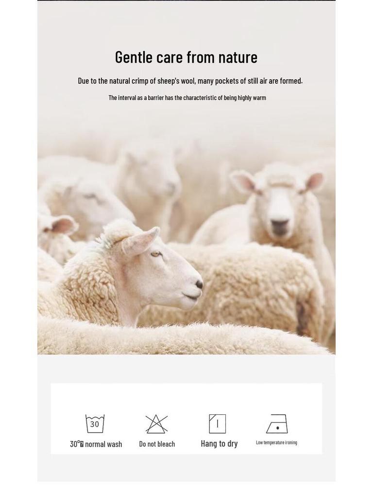 MengShuYa Women's Slim-Fit Wool Blend Straight-Leg Casual Pants