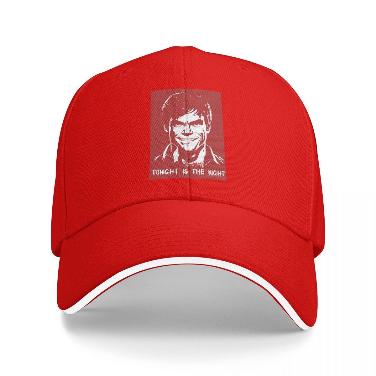 

Кепки-бейсболки Snapback с логотипом фильма Декстер Морган, дышащие, повседневные, для мужчин и женщин, для улицы One Size