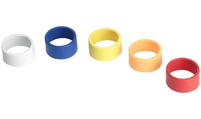 Shure Mehrfarbige ID-Ringe 5 Farben Set WA615M