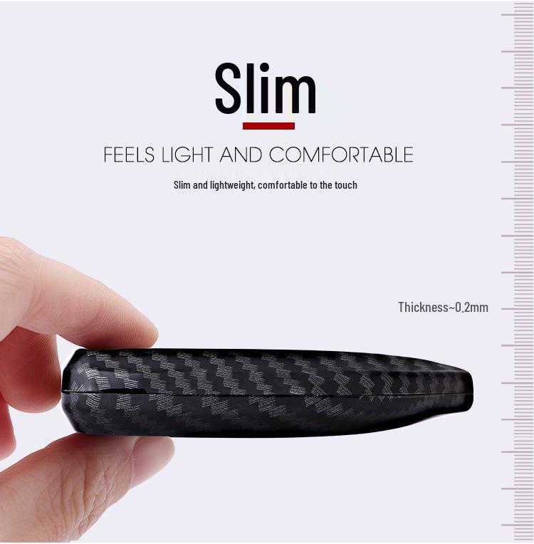 KAKTUS Carbon Fiber Car Key Case for BMW 18 Models 57 Series X1/X3 - Full Wrap Shell