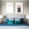 Nordic Perfume Bottle High Heels Wall Art Canvas Painting Modern Wall Pictures For Living Room Home Decor No Frame