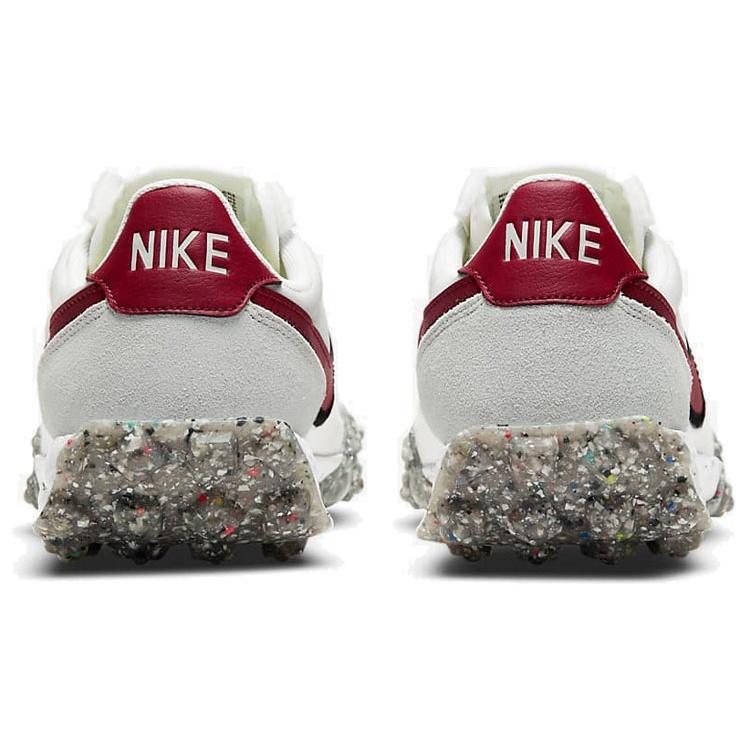 (WMNS) Nike Waffle Racer Crater 'Summit White Team Red' Women's CT1983-103