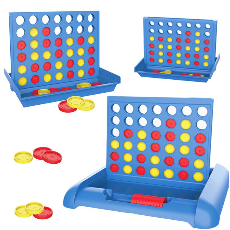 3D Children's Four-in-a-Row Chess Game – Parent-Child Interactive Table Toy