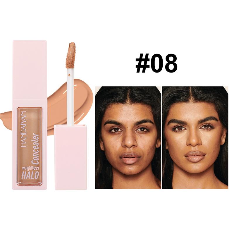 

8-цветный контурный крем квадратный тюбик полное покрытие без макияжа стойкий консилер маскирующий следы от прыщей водостойкий быстросохнущий консилер