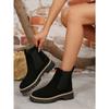 Neue Damen-Herbst-Chelsea-Ankle Boots im britischen Stil aus Wildleder, modische, vielseitige kurze Lederstiefel