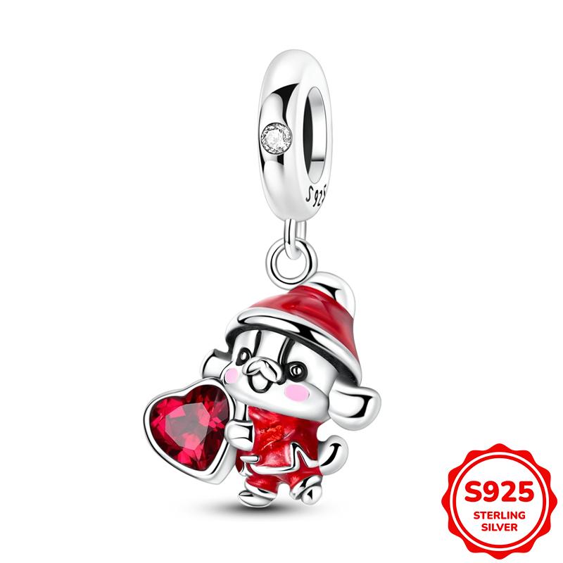 New In Copper Various Doll Series Dangle Charm Bead Fit 3Mm Bracelet Necklace For Women Pendant Luxury Diy Jewelry Gift