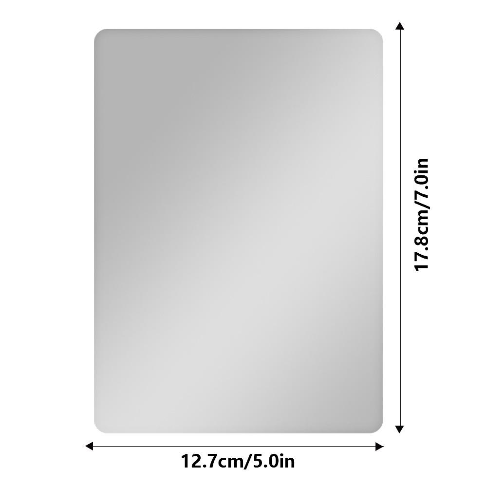 Silné magnetické zrcadlo do skříňky pro školu, kancelář, koupelnovou skříňku, lednici, akrylové zrcátko na líčení, dárek pro dospívající dívky