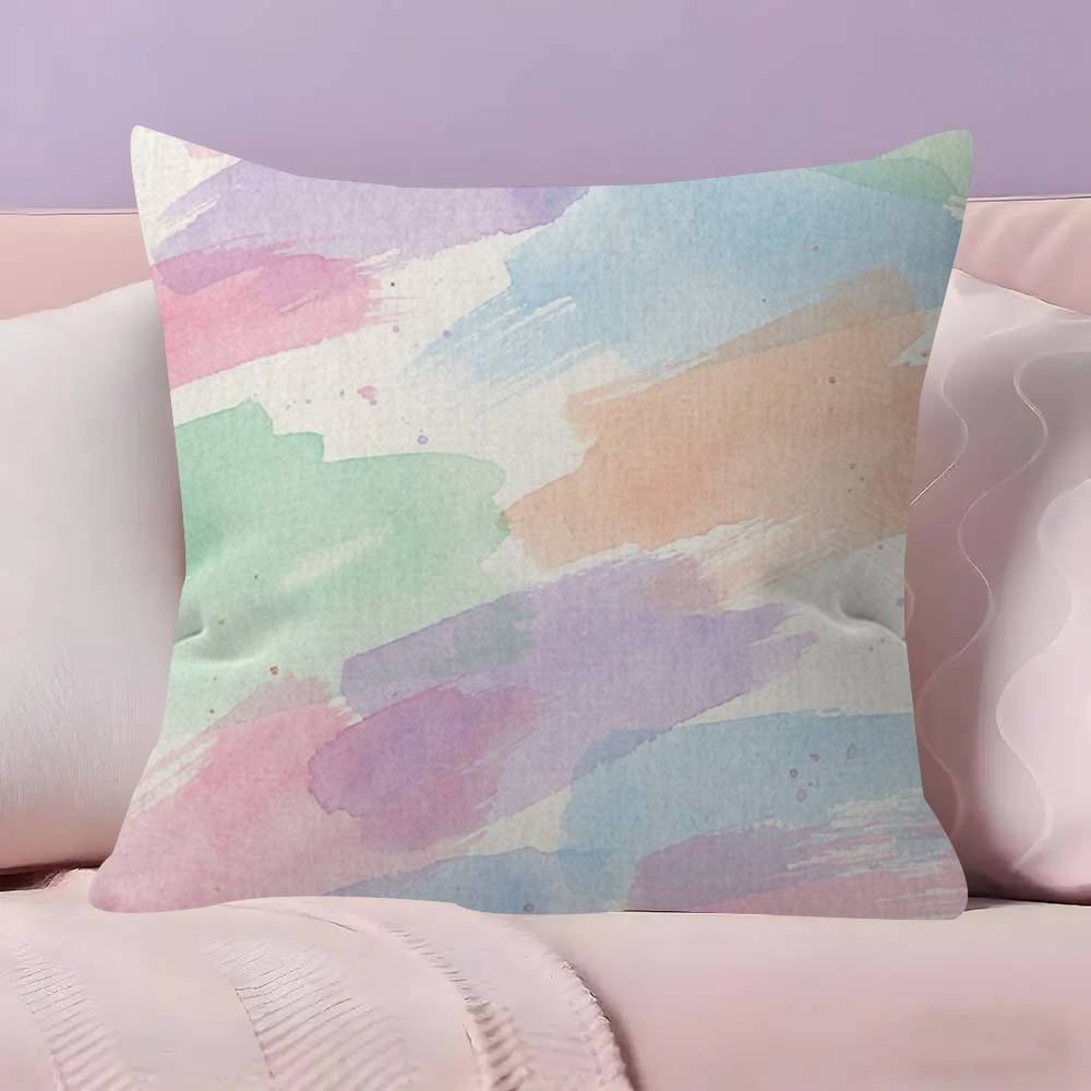 Light Pink Paneling beauty  Cushion Cover Car Throw Pillow Case For Sofa Car Christmas Gift 40x40cm 45x45cm