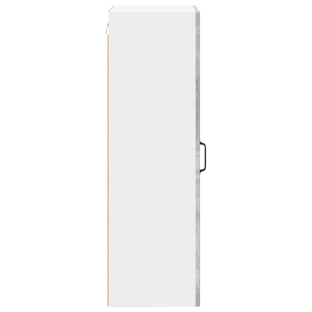 Wall Cabinet LUCCA Concrete Grey 40 x 31 x 100 cm Particleboard