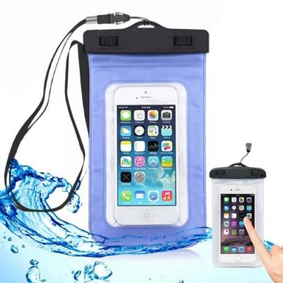 Waterproof Case - Universal - Reinforced - Blue - Compatible with All Phones - 10m Depth