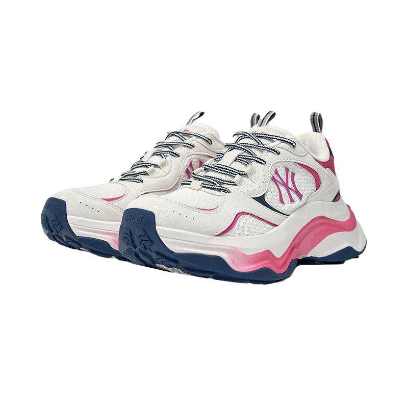 MLB New York Yankees Breathable Low top Chunky Sneakers Unisex 3ASHMC16N-50WHS