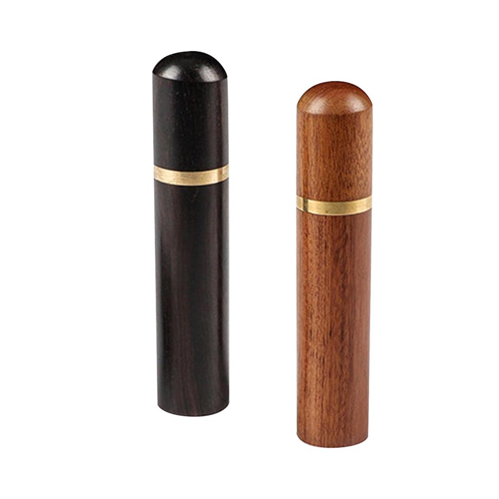 Portable Wood Toothpick Holder Multifunction Storage Container Toothpick Tin Case Pocket Toothpick Dispenser