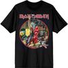 Iron Maiden T-Shirt: Paradise Club Circle (Black) OFFICIAL NEW