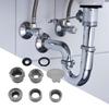 Plastic Repair Tap Converter Faucet Adapter Set Bathroom Kitchen Tap Connector Faucet Aerator Adapter Easy to Install