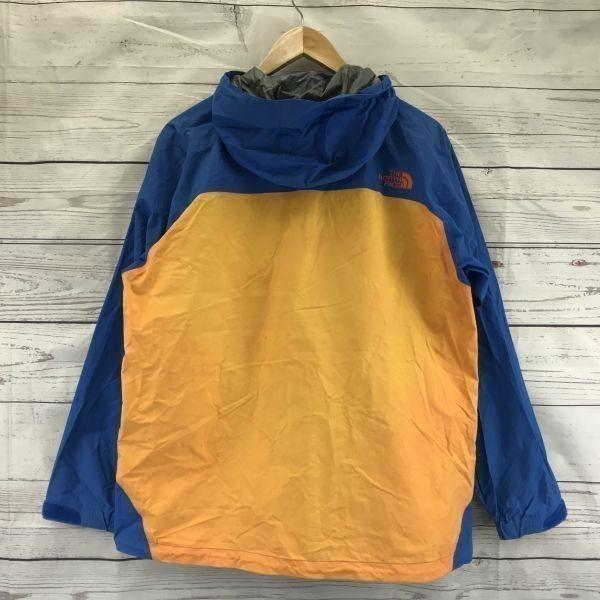 The North Face Nylon Mountain Parker M Blue Orange Slight Wear(USED)