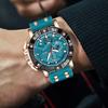 New Original  Brand Luxury Quartz Watches For Men Fashion Military Silicone Big Dial Watch Men Sports Waterproof Chronograph