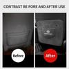 For VOLKSWAGEN VW New Jetta VW For Volkswagen PU Leather Car Anti-Kick Mats Auto Seat Back Protector Cover For VW GTI Polo Golf