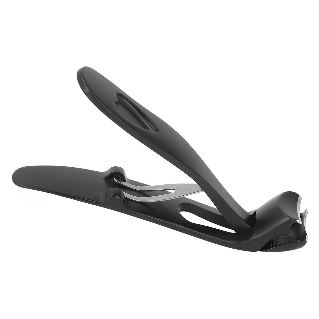 Angled Head Nail Clipper Wide Jaw Opening Fingernail Clipper Ergonomic Toenail Trimmer With Nail File for Seniors Thick Nails Large