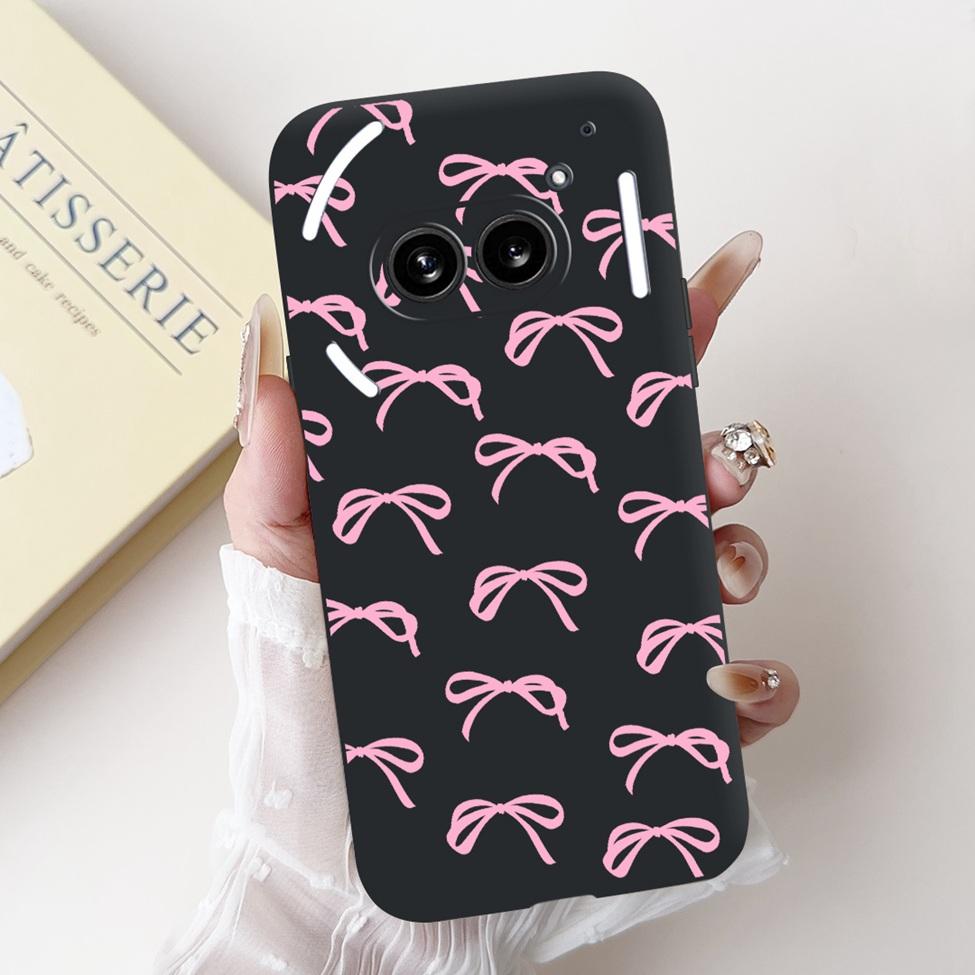 6.7" For Nothing Phone 2A Case A142 Silicone Luxury Flower Cute Cartoon Funny Shockproof Phone Case For Nothing Phone (2A) Cover