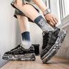 Men's Old-fashioned Denim Canvas Shoes Casual Sports Dad Shoes Trendy Shoes