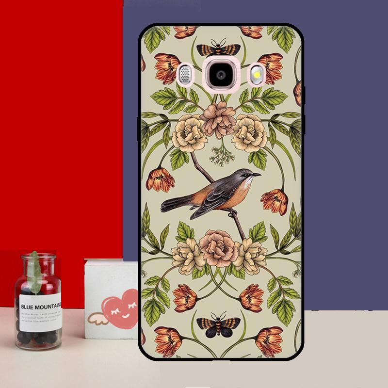 Garden Birds Case For Samsung Galaxy J3 J5 J7 2016 A3 A5 2017 A6 A7 A8 A9 J8 J4 J6 Plus 2018 Back Cover