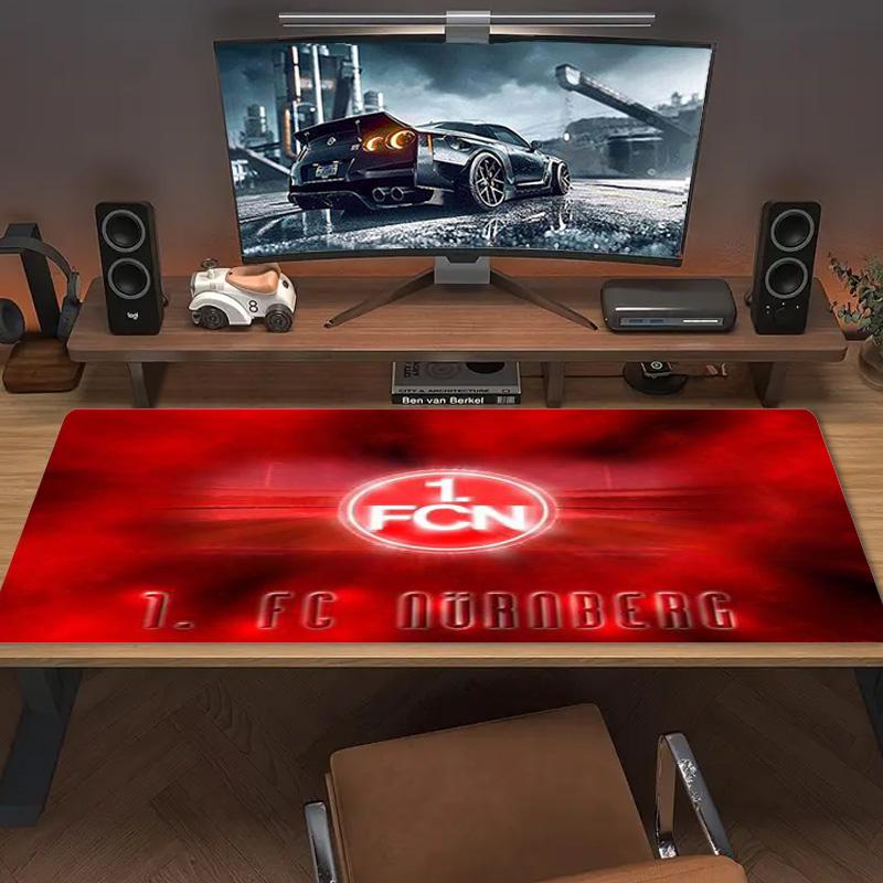 Tapis de souris Couleur 1.FC Nürnberg Coussin de table de jeu Grand Antidérapant Ordinateur portable Tablette Grande Sourispad XXL Tapis Mini PC Tapis de jeu Avec bordure bloquée