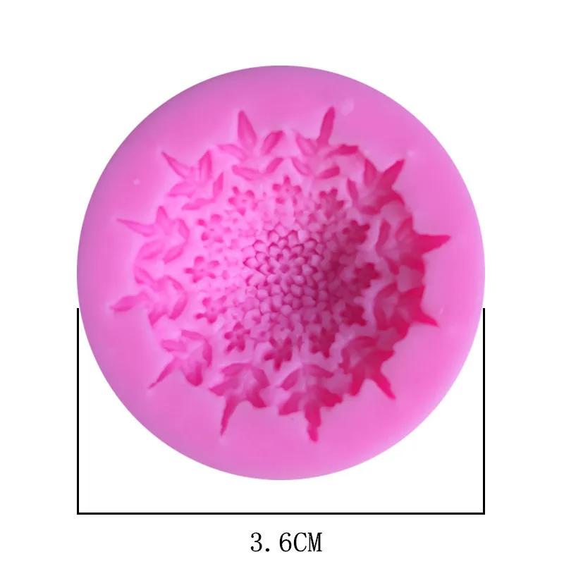 Moldes Artesanais Girassol Flan Bolo de Festa Pão Torta Molde de Silicone 3D Assadeira Ferramentas Acessórios Suprimentos para Decoração de Bolo