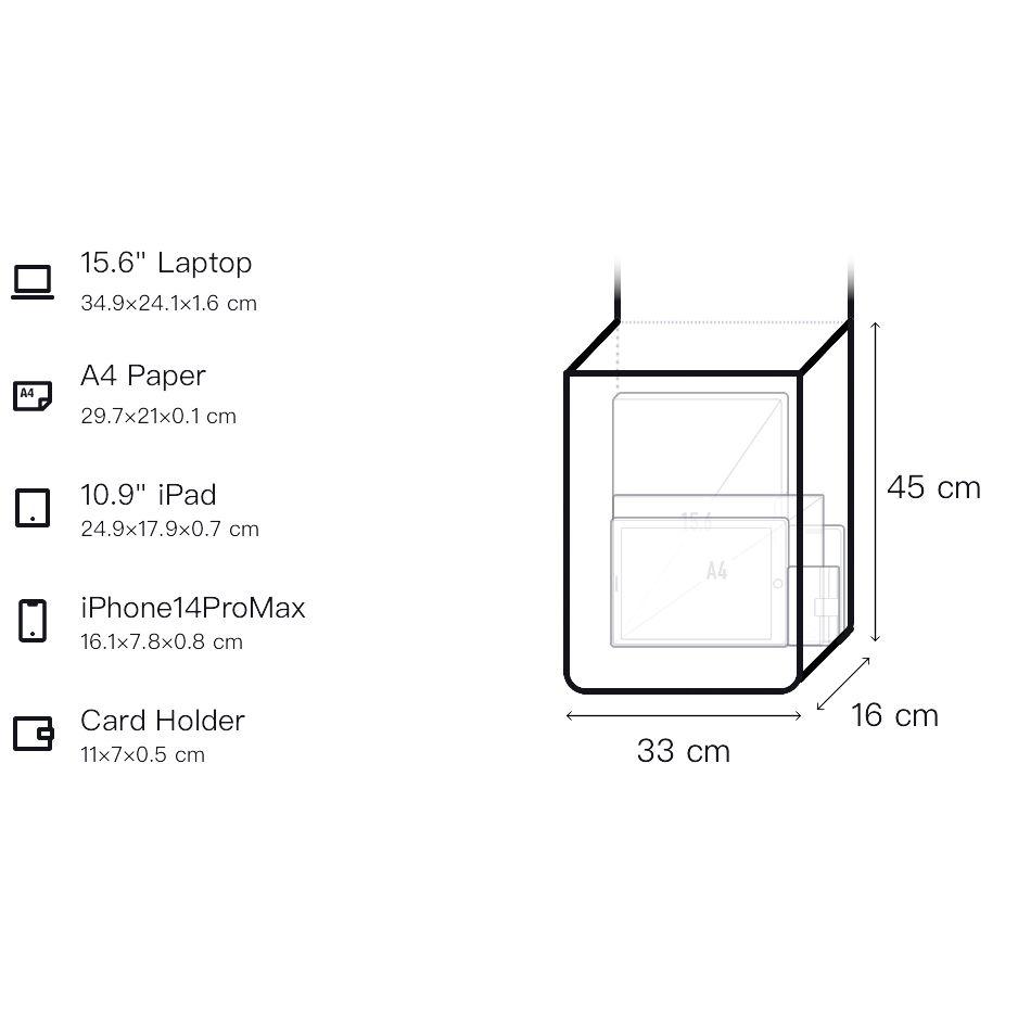 Adidas New 3D Pocket Fashion Casual Sports Polyester Backpack Unisex Backpack Black IA5300