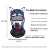 Funny Beanies Hats 3D Cat Animal Ski Balaclava for Men Women Ski Mask Caps with Ears Music Festivals Raves Ski Halloween Gifts