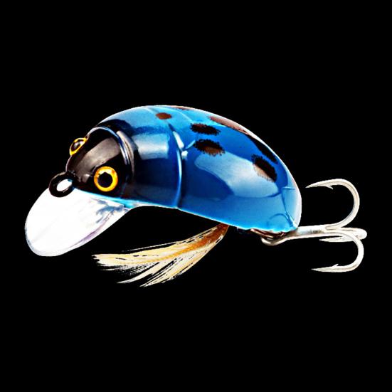 3.8cm/4.1g Floating Fishing Bait 3D Eyes Bright Color Anti Corrosion Minnow Bait Fishing